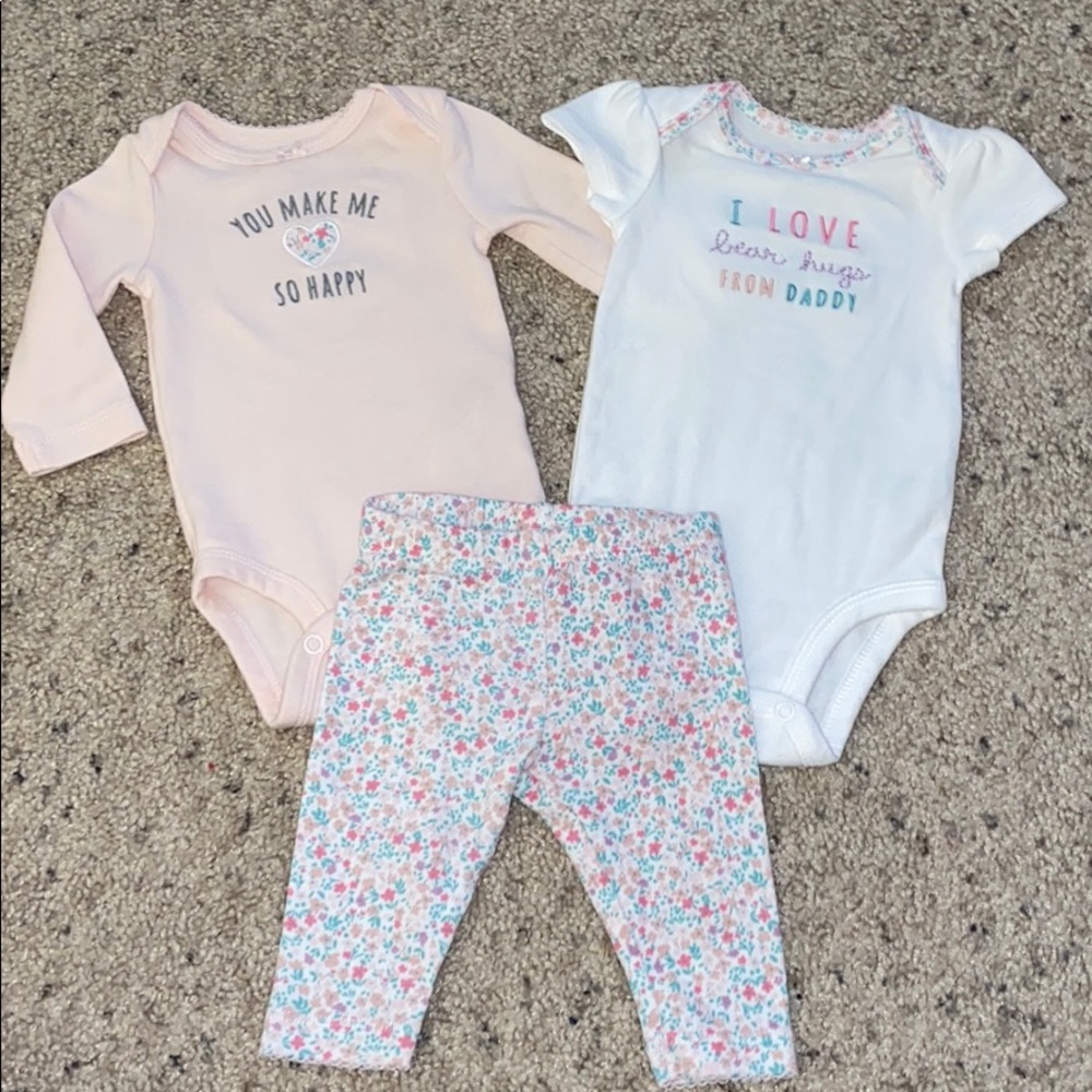 Carter’s 3 month set